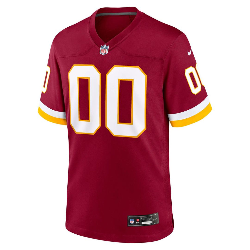 Washington Commanders Custom Jersey - Burgundy
