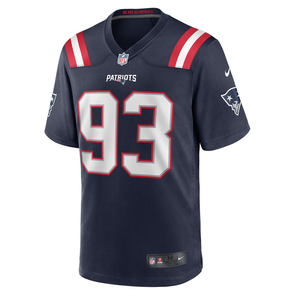 Richard Seymour New England Patriots Retired Player Jersey - Navy