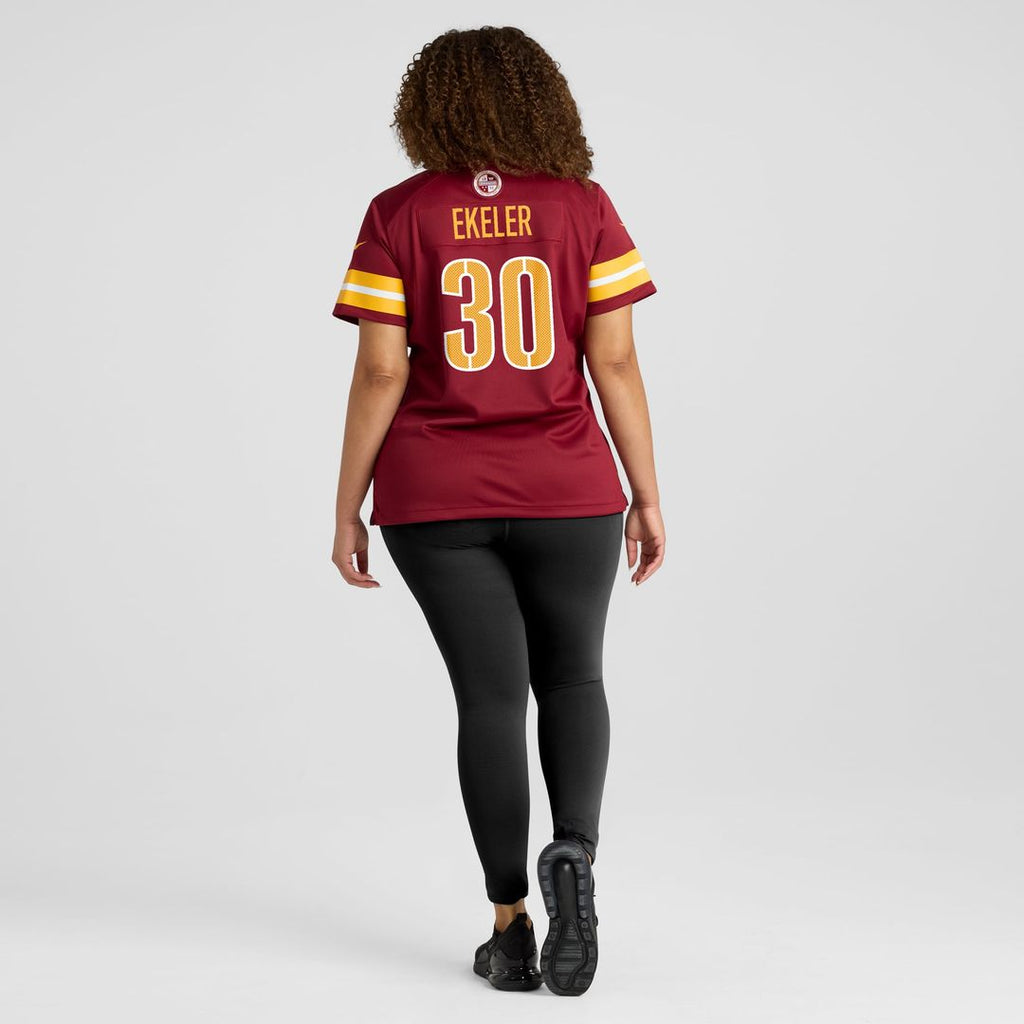 Austin Ekeler Washington Commanders Women's Jersey - Burgundy