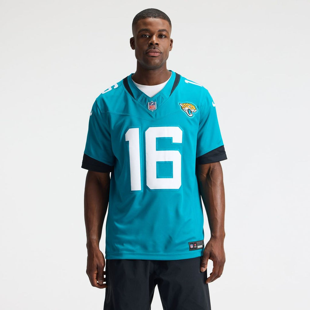Trevor Lawrence Jacksonville Jaguars Team Stitched Jersey - Teal
