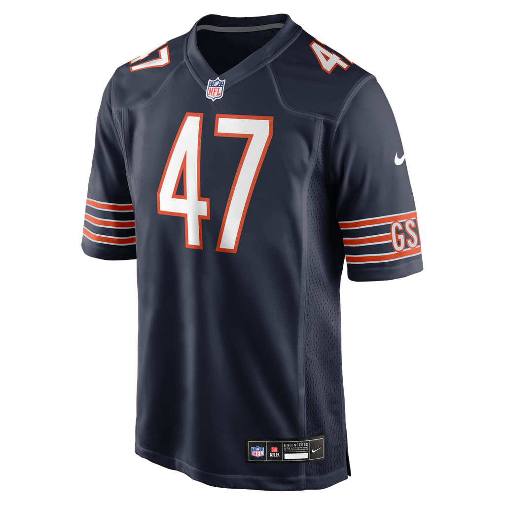 Ruben Hyppolite II Chicago Bears Team Jersey - Navy