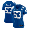 CJ Allen Indianapolis Colts Women's Team Jersey - Royal