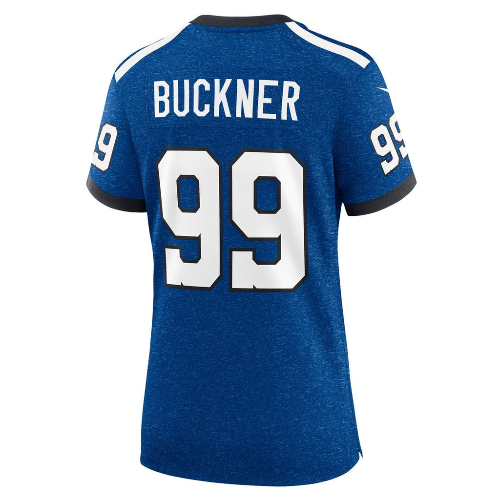 DeForest Buckner Indianapolis Colts Women's Jersey - Royal
