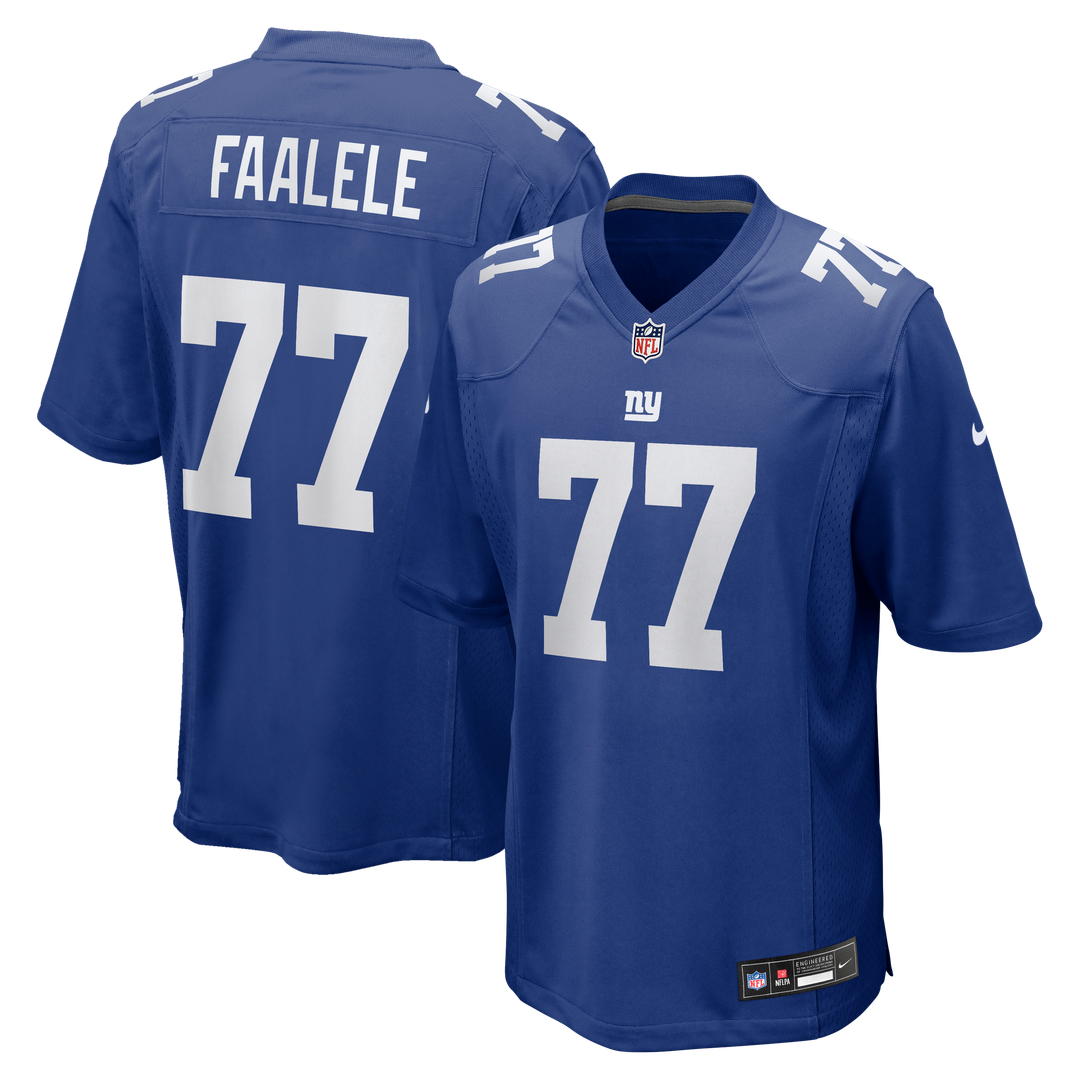 Daniel Faalele New York Giants Team Jersey - Royal