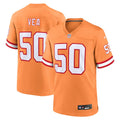 Vita Vea Tampa Bay Buccaneers Throwback Jersey - Orange