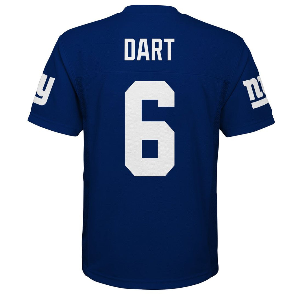 Jaxson Dart New York Giants Youth Jersey - Royal
