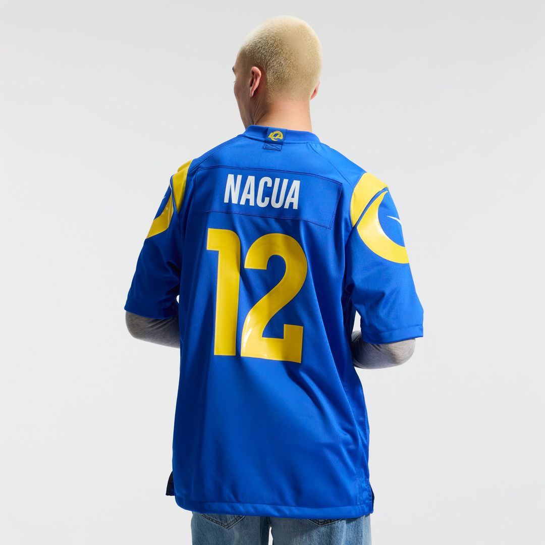 Puka Nacua Los Angeles Rams White Jersey - White