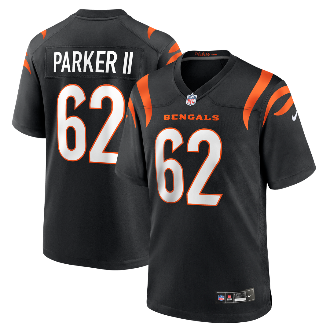 Brian Parker II Cincinnati Bengals Team Jersey - Black