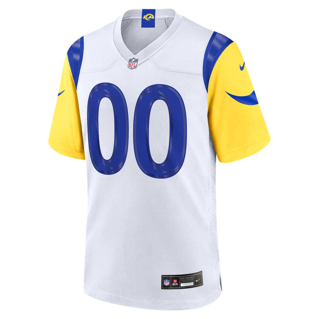 Los Angeles Rams Youth Custom Jersey - White