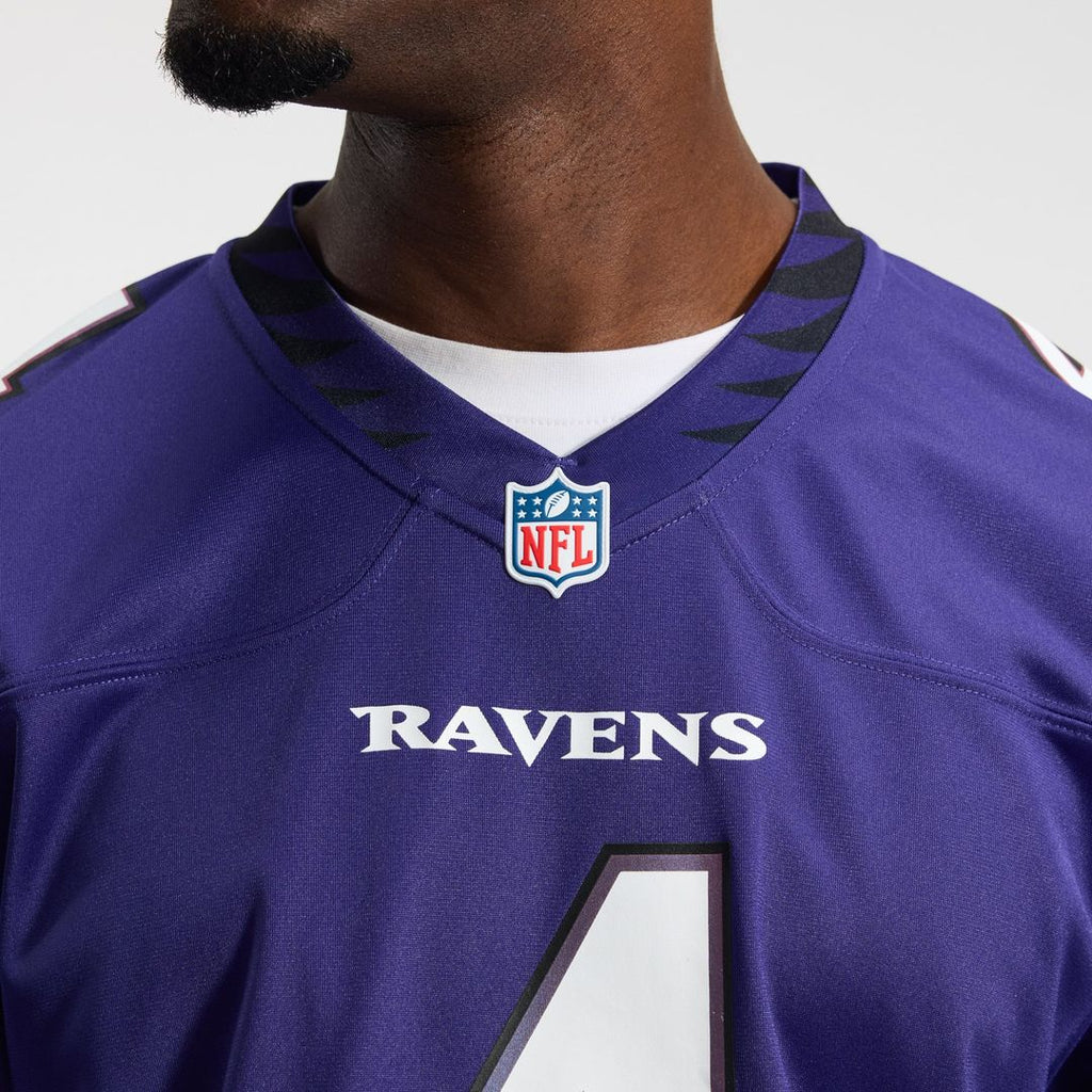 Zay Flowers Baltimore Ravens Team Jersey - Purple