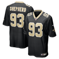 Nathan Shepherd New Orleans Saints Jersey - Black
