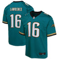 Trevor Lawrence Jacksonville Jaguars Youth Jersey - Teal