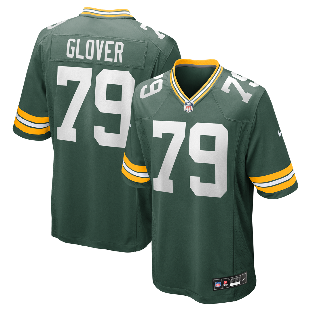 Travis Glover Green Bay Packers Jersey - Green