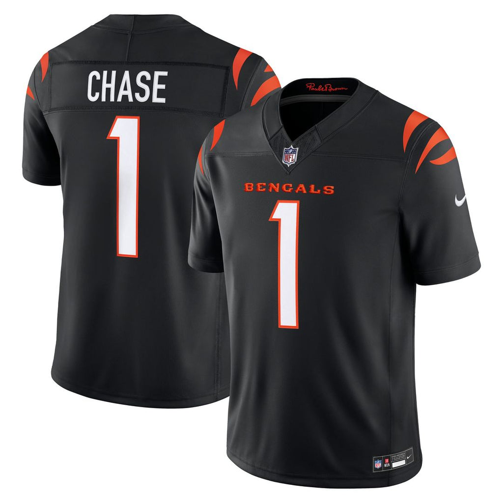 Ja'Marr Chase Cincinnati Bengals Alternate Stitched Jersey - Orange