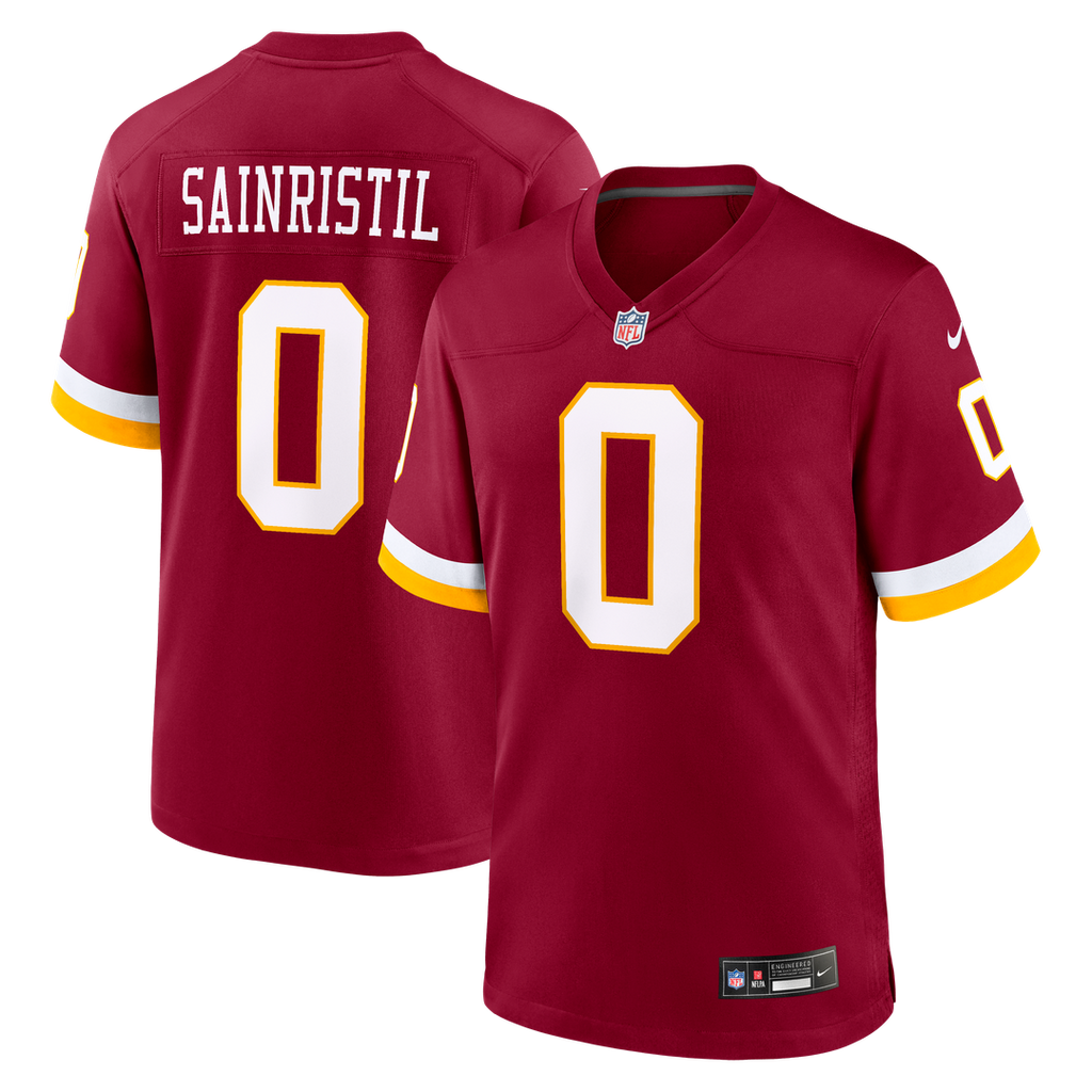 Mike Sainristil Washington Commanders Hail Raiser Alternate Jersey - Black
