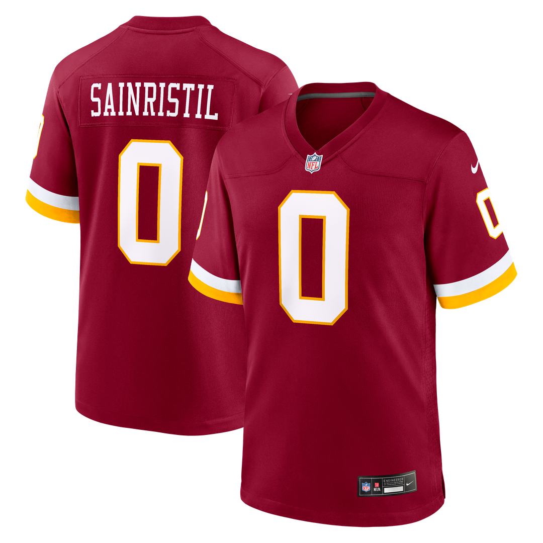 Mike Sainristil Washington Commanders Hail Raiser Alternate Jersey - Black