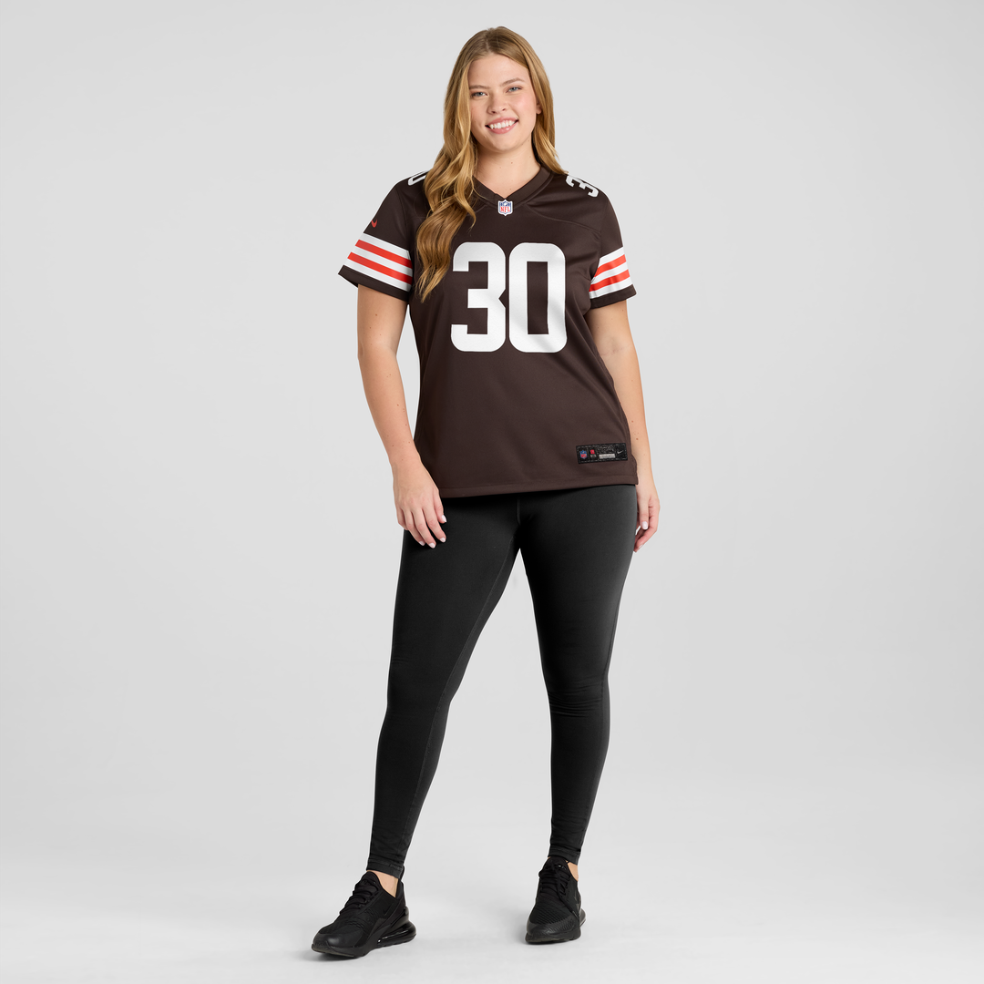 Zion Washington Cleveland Browns Women's Team Jersey - Brown