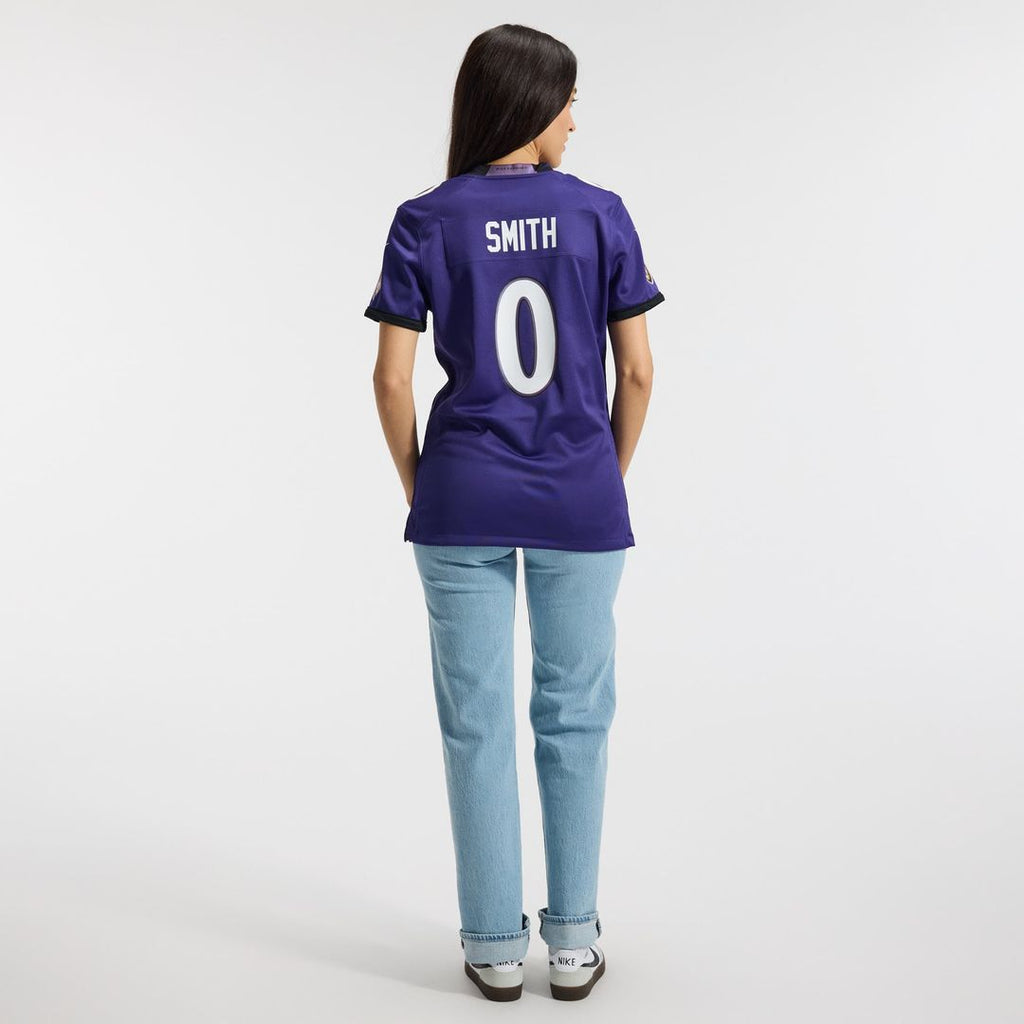 Roquan Smith Baltimore Ravens Women's Alternate Jersey - Black