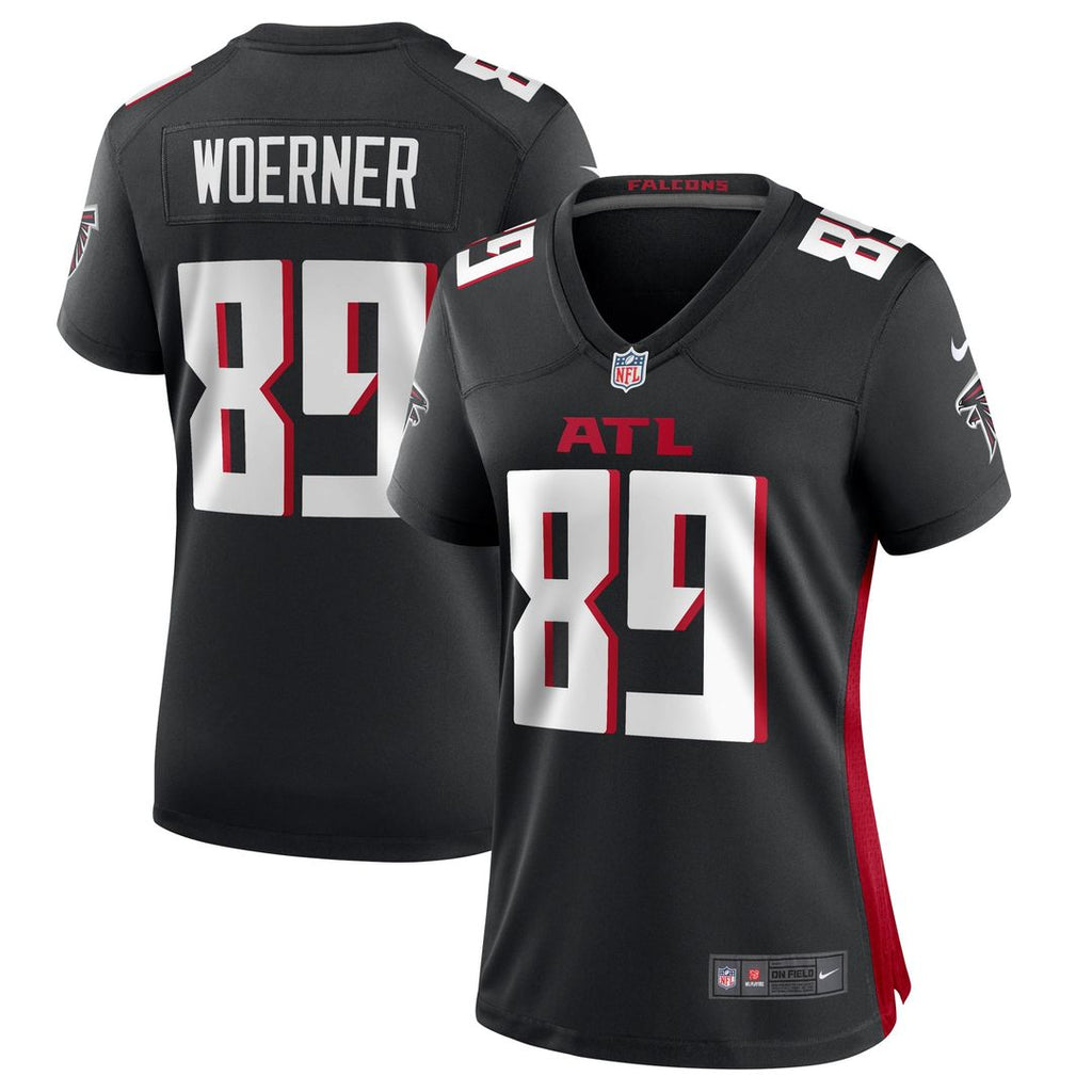 Charlie Woerner Atlanta Falcons Women's Jersey - Black