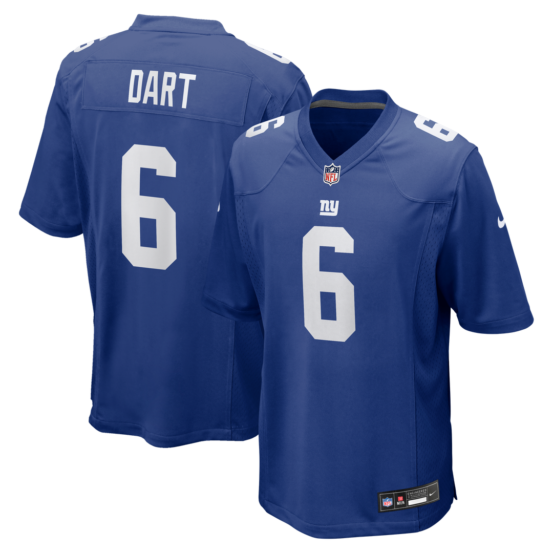 Jaxson Dart New York Giants Jersey - White