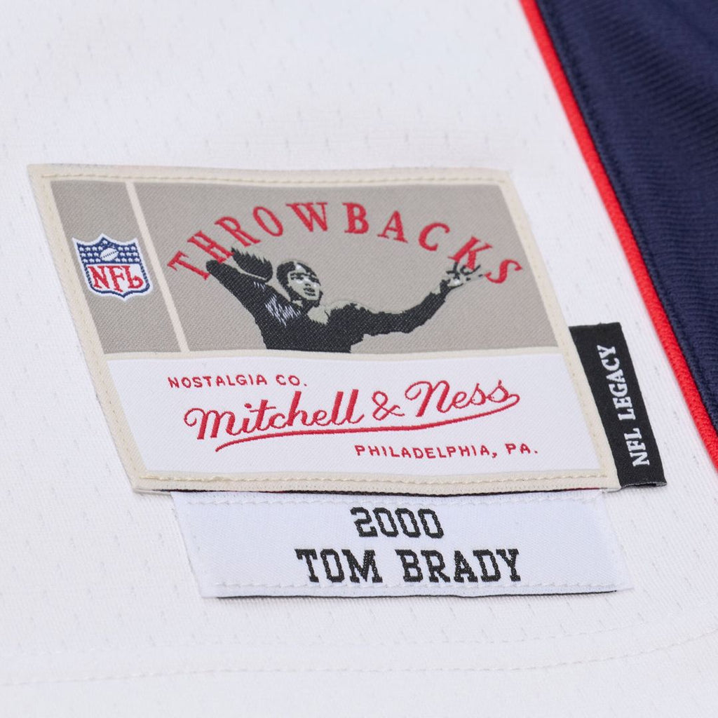 Tom Brady New England Patriots 2000 Legacy Jersey - White