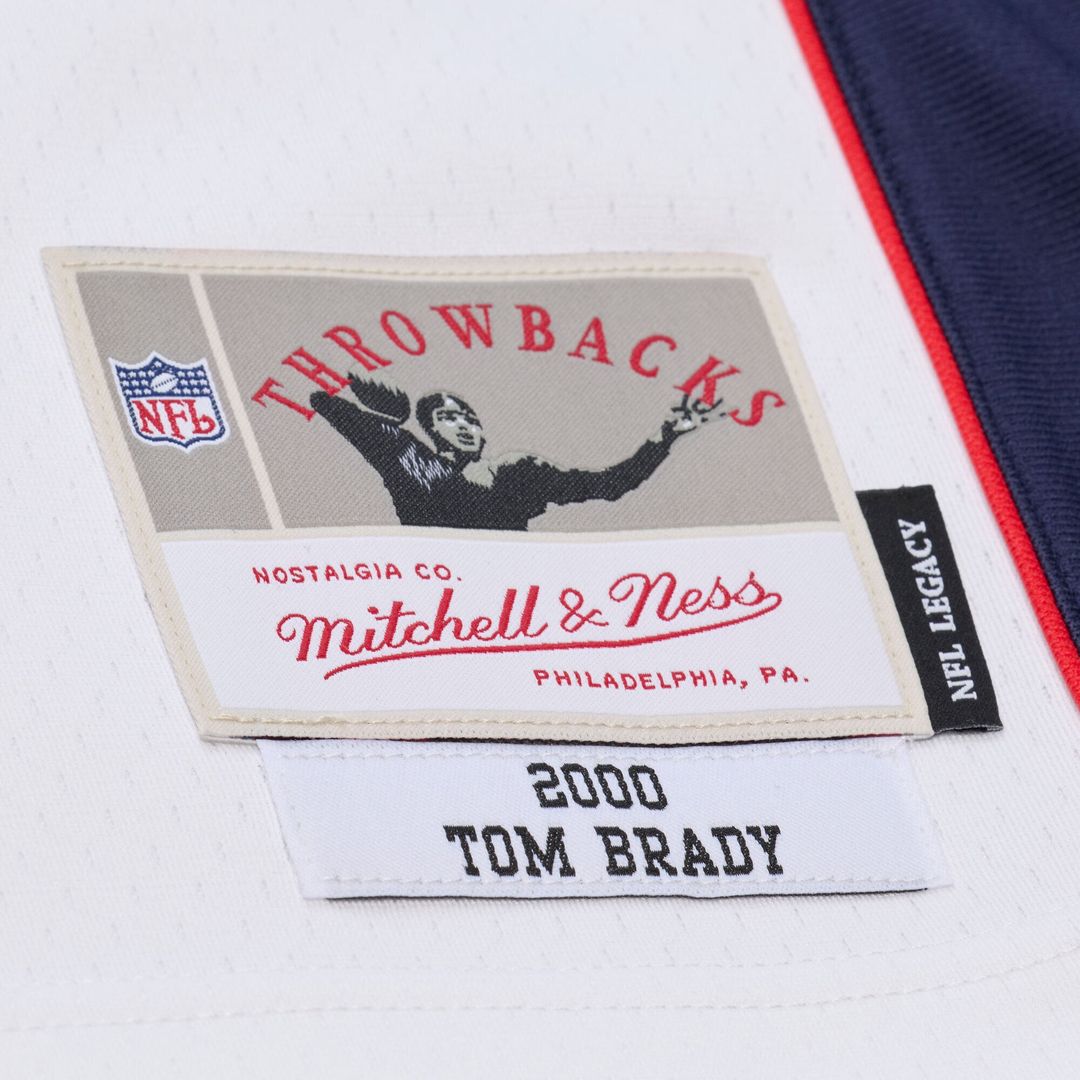 Tom Brady New England Patriots 2000 Legacy Jersey - White