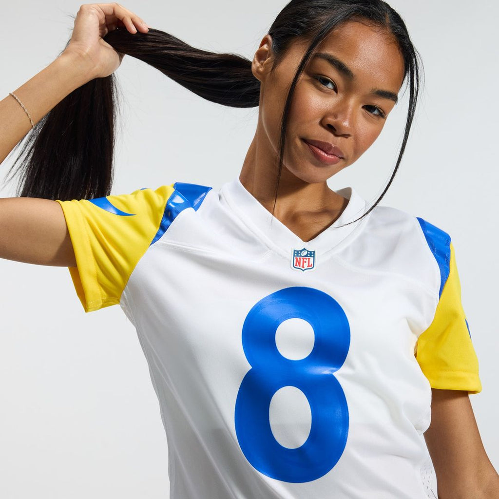 Jared Verse Los Angeles Rams Women's Jersey - White