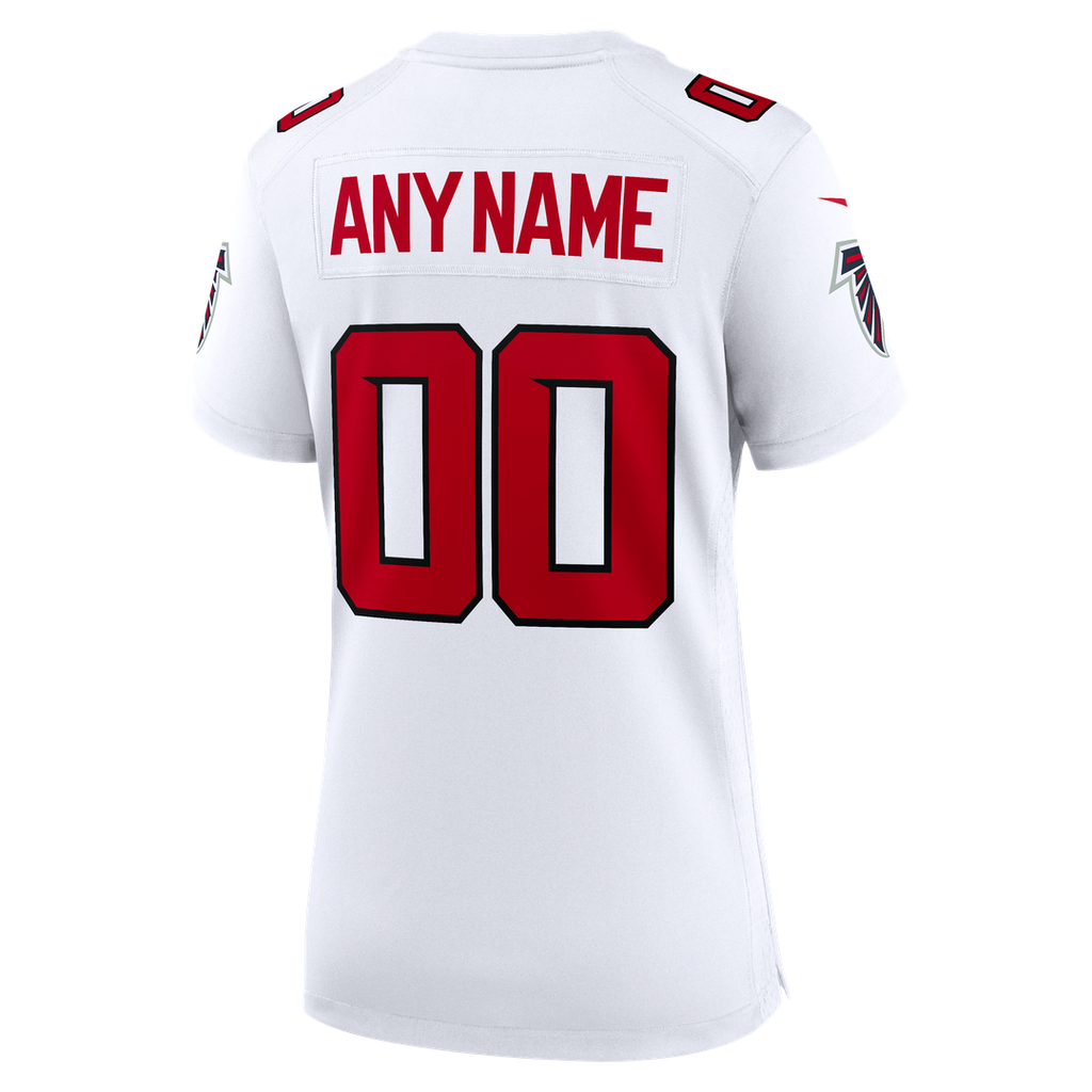 Atlanta Falcons Women's Custom Jersey - Red