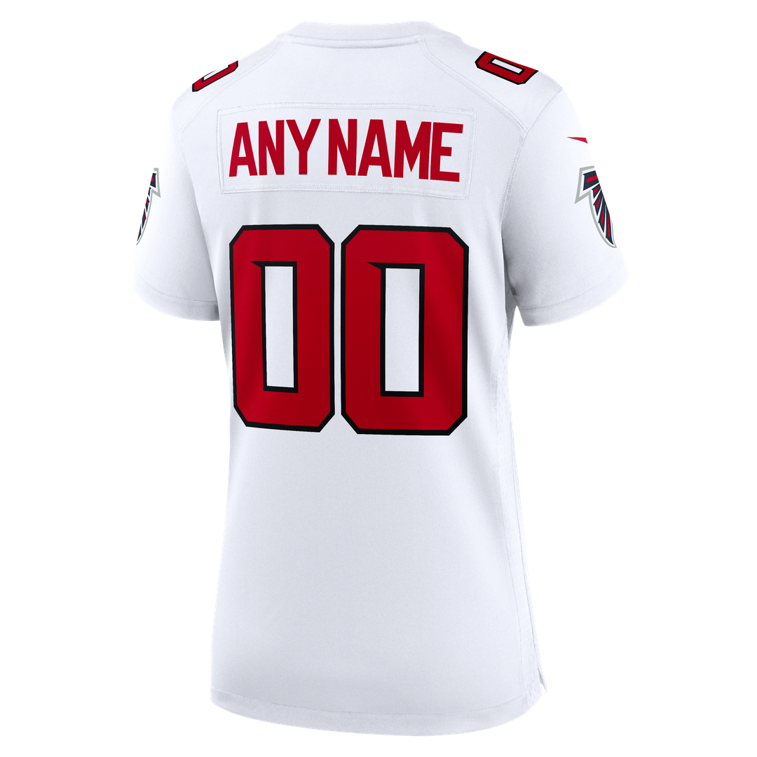 Atlanta Falcons Women's Custom Jersey - Red