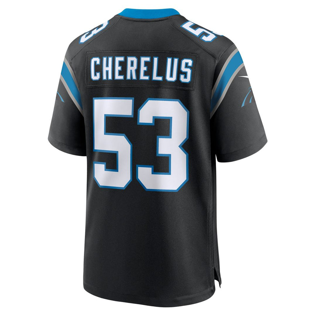 Claudin Cherelus Carolina Panthers Team Jersey - Black