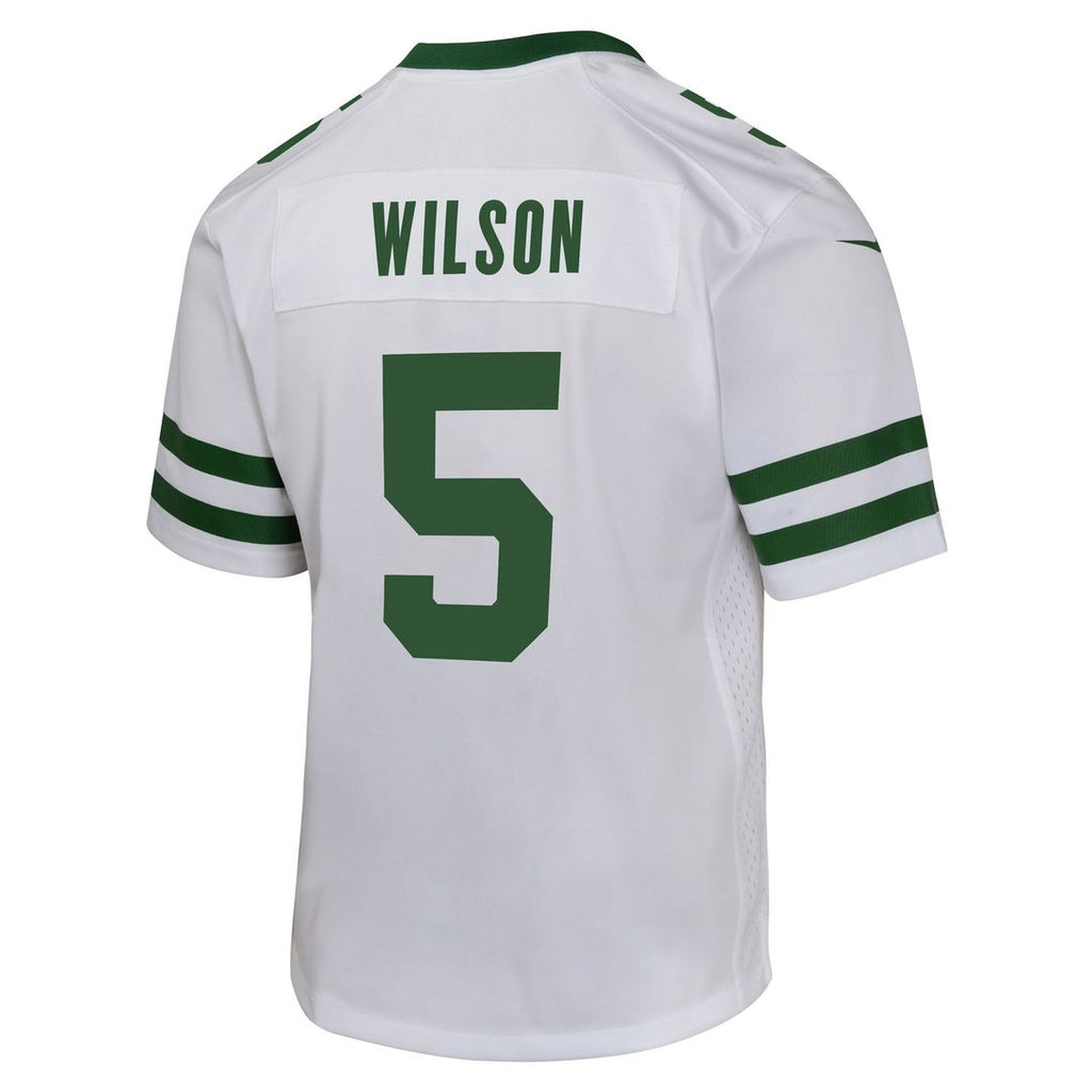 Garrett Wilson New York Jets Youth Jersey - White