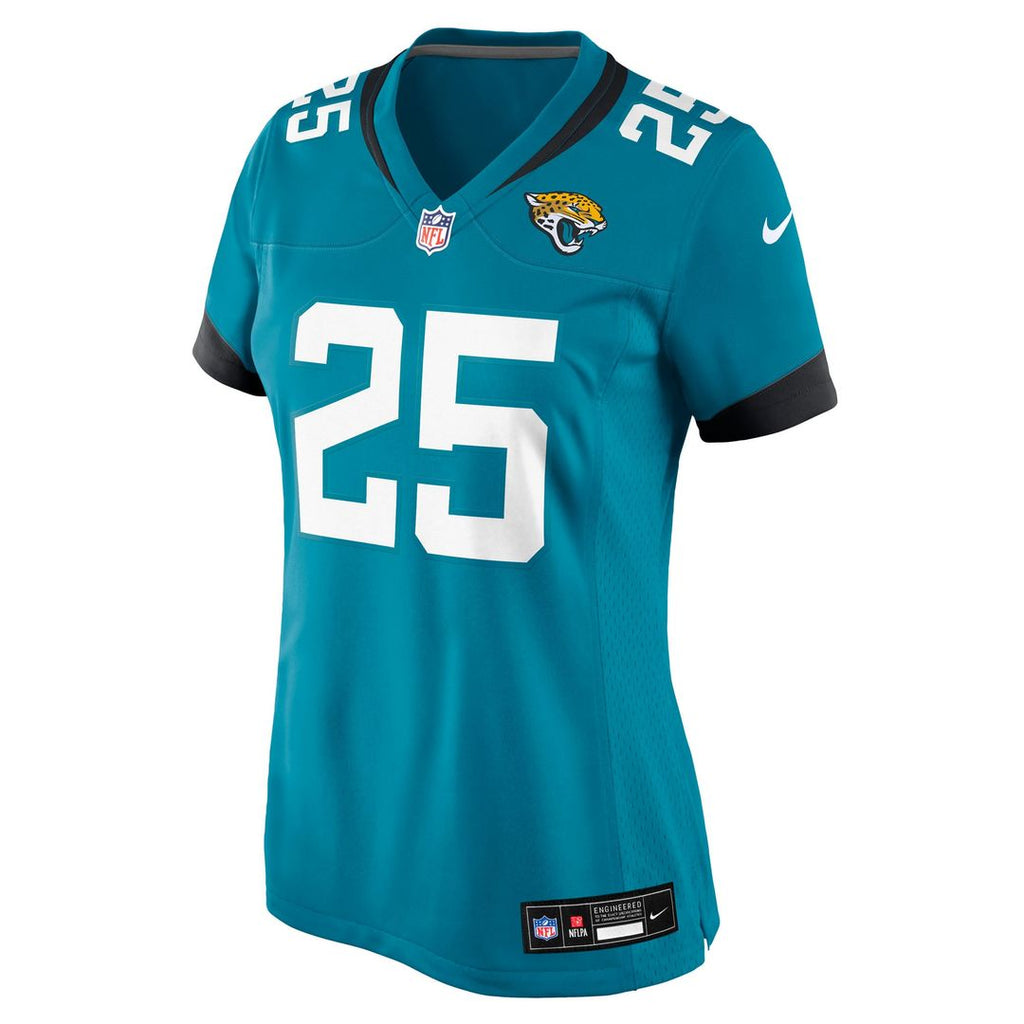 Rayuan Lane III Jacksonville Jaguars Women's Team Jersey - Teal