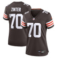 Zak Zinter Cleveland Browns Women's Jersey - Brown