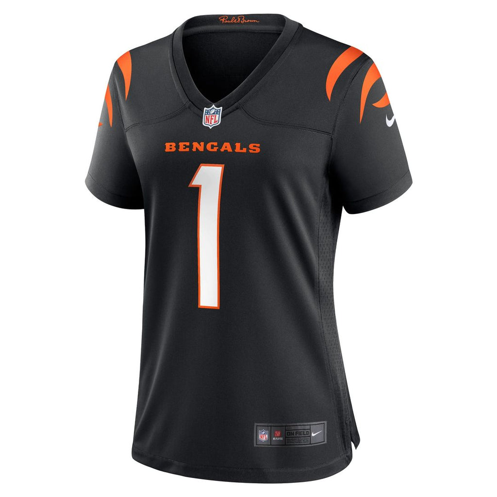 Number 1 Bride Cincinnati Bengals Women's Jersey - Black