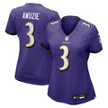 Chidobe Awuzie Baltimore Ravens Women's Team Jersey - Purple