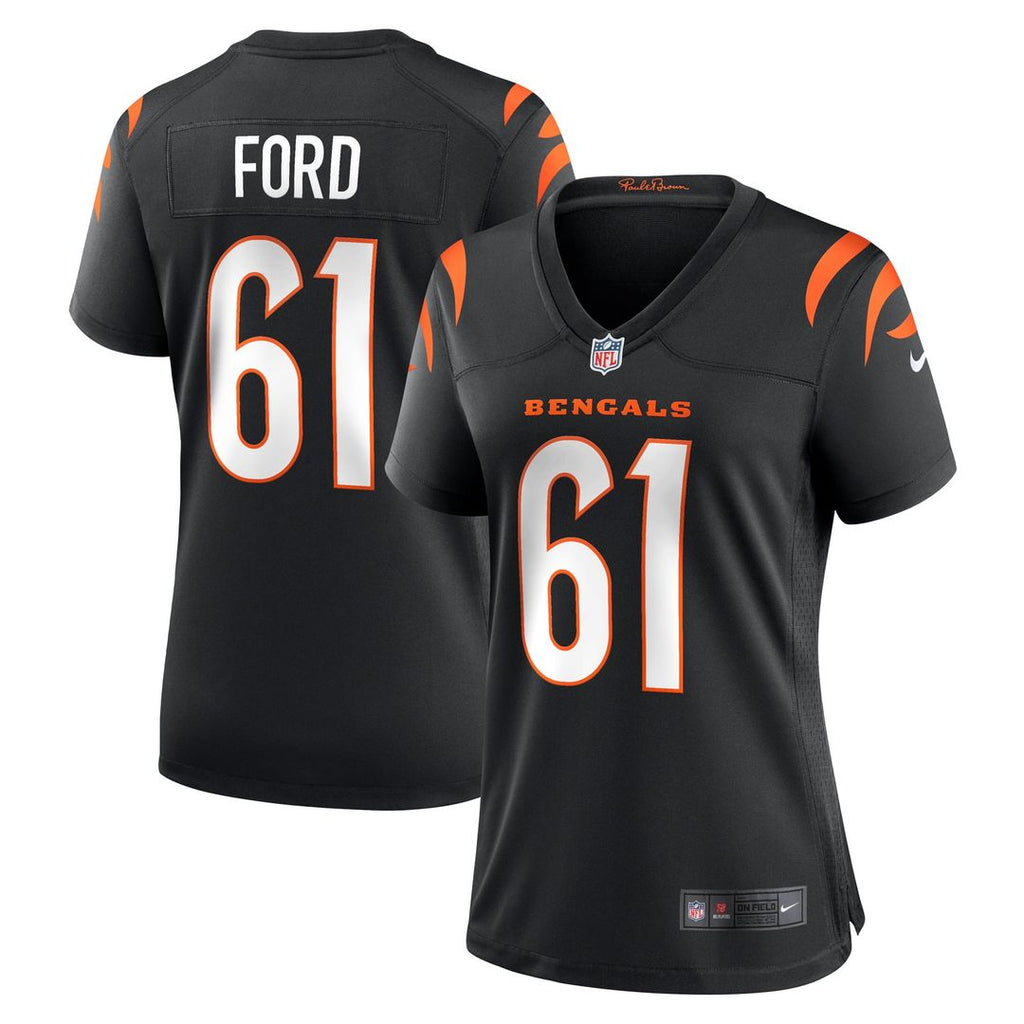 Cody Ford Cincinnati Bengals Women's Jersey - Black