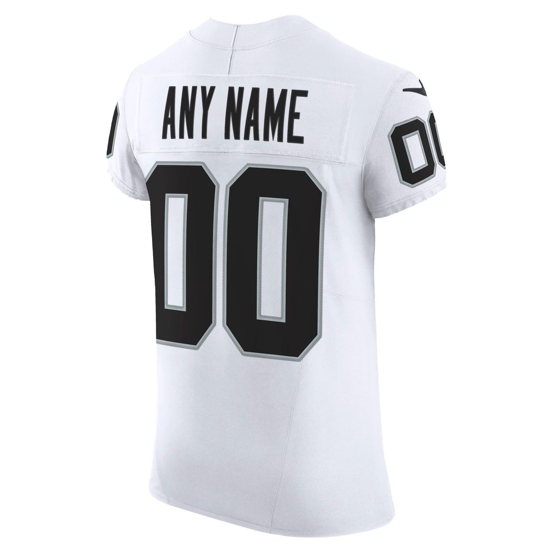 Las Vegas Raiders Elite Custom Jersey - White