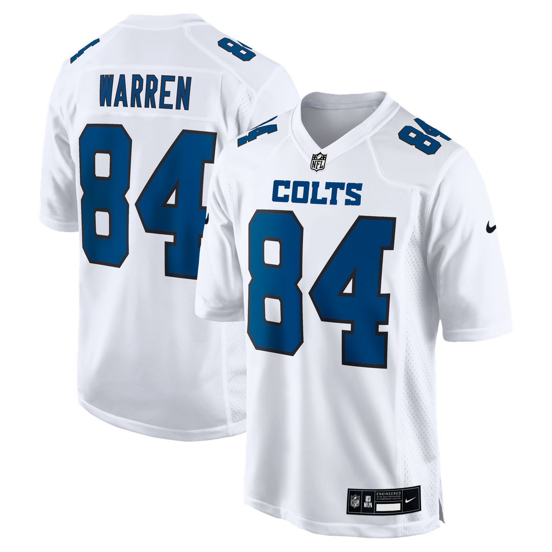 Tyler Warren Indianapolis Colts Fashion Jersey - Tundra White