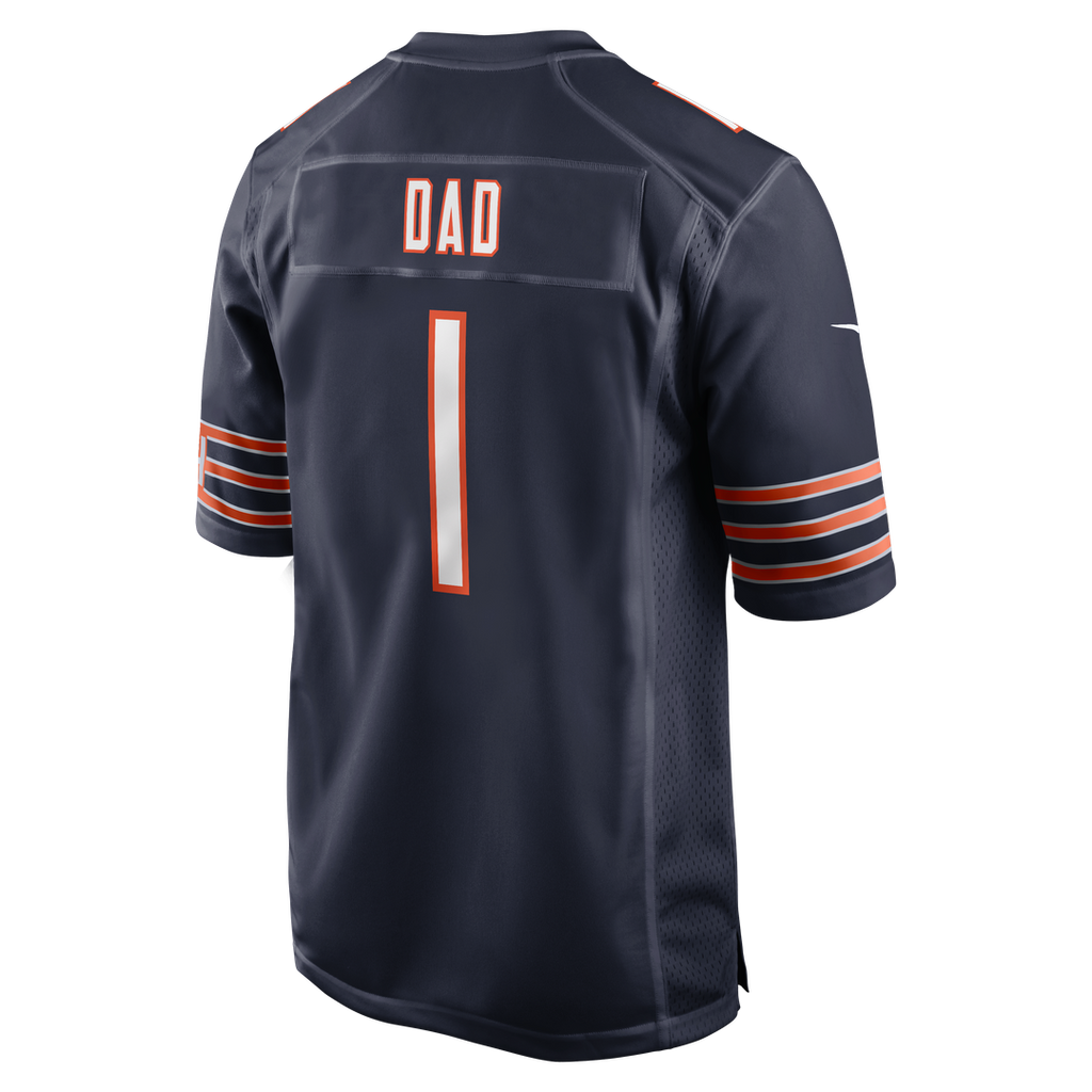 Number 1 Dad Chicago Bears Jersey - Navy
