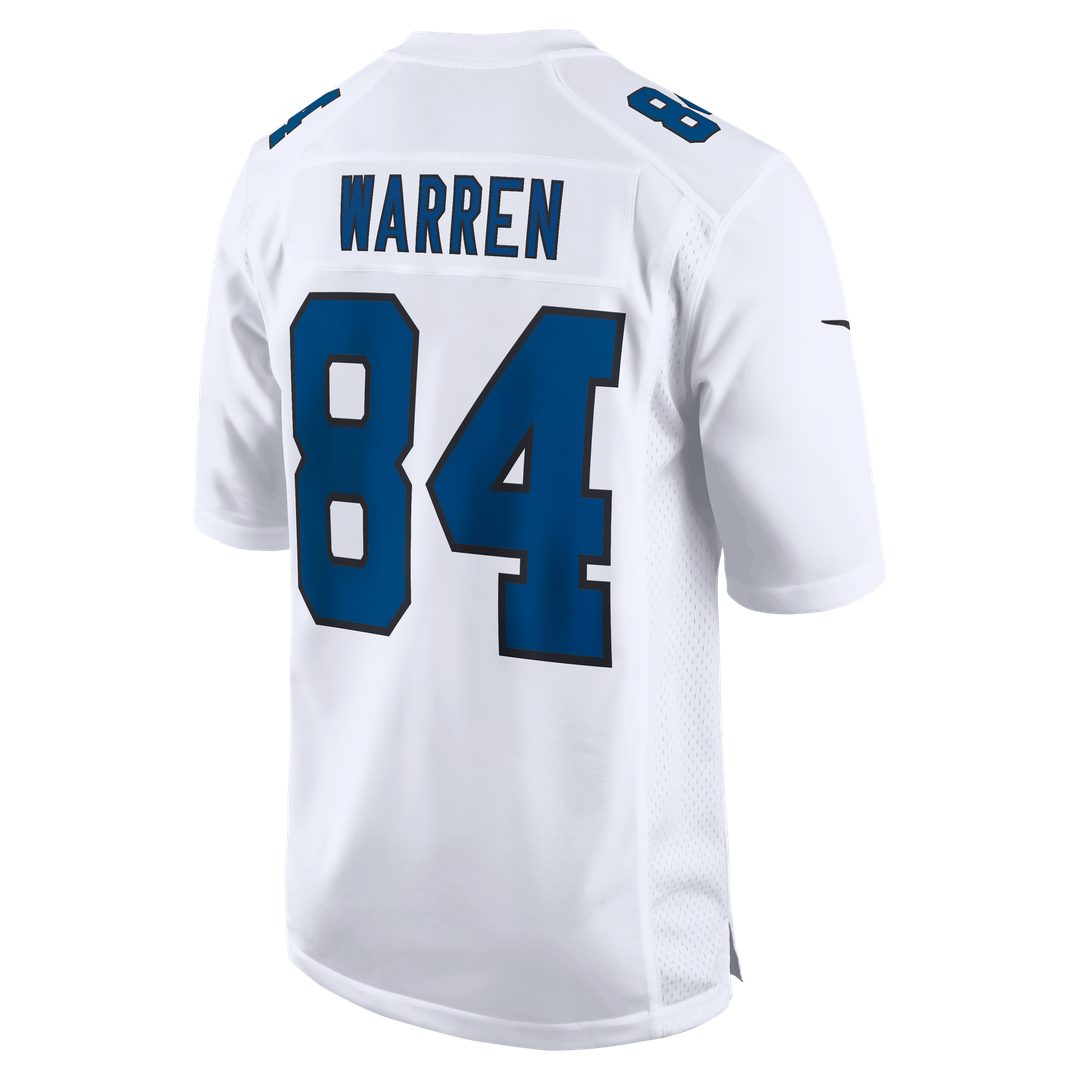 Tyler Warren Indianapolis Colts Fashion Jersey - Tundra White