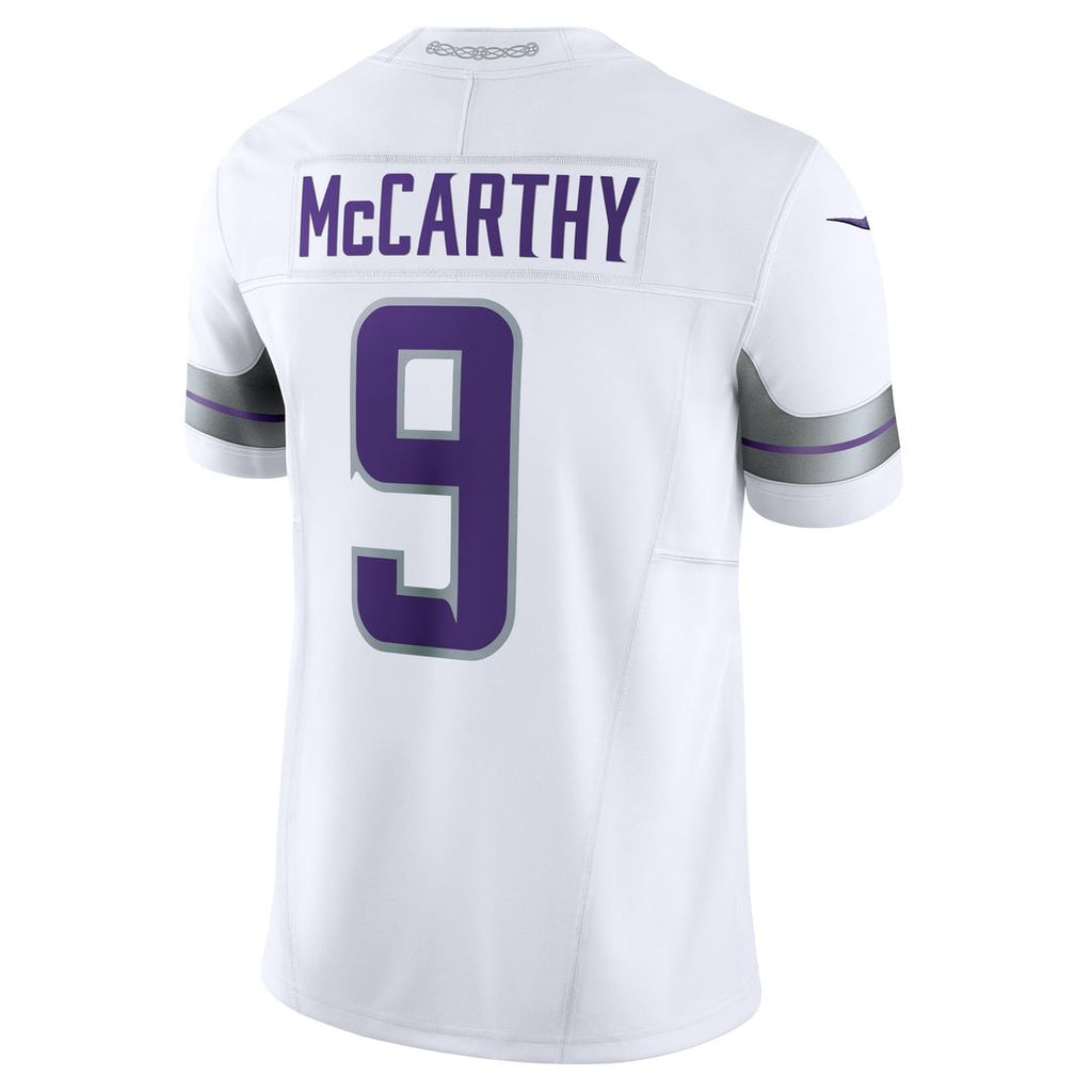J.J. McCarthy Minnesota Vikings Jersey - Purple