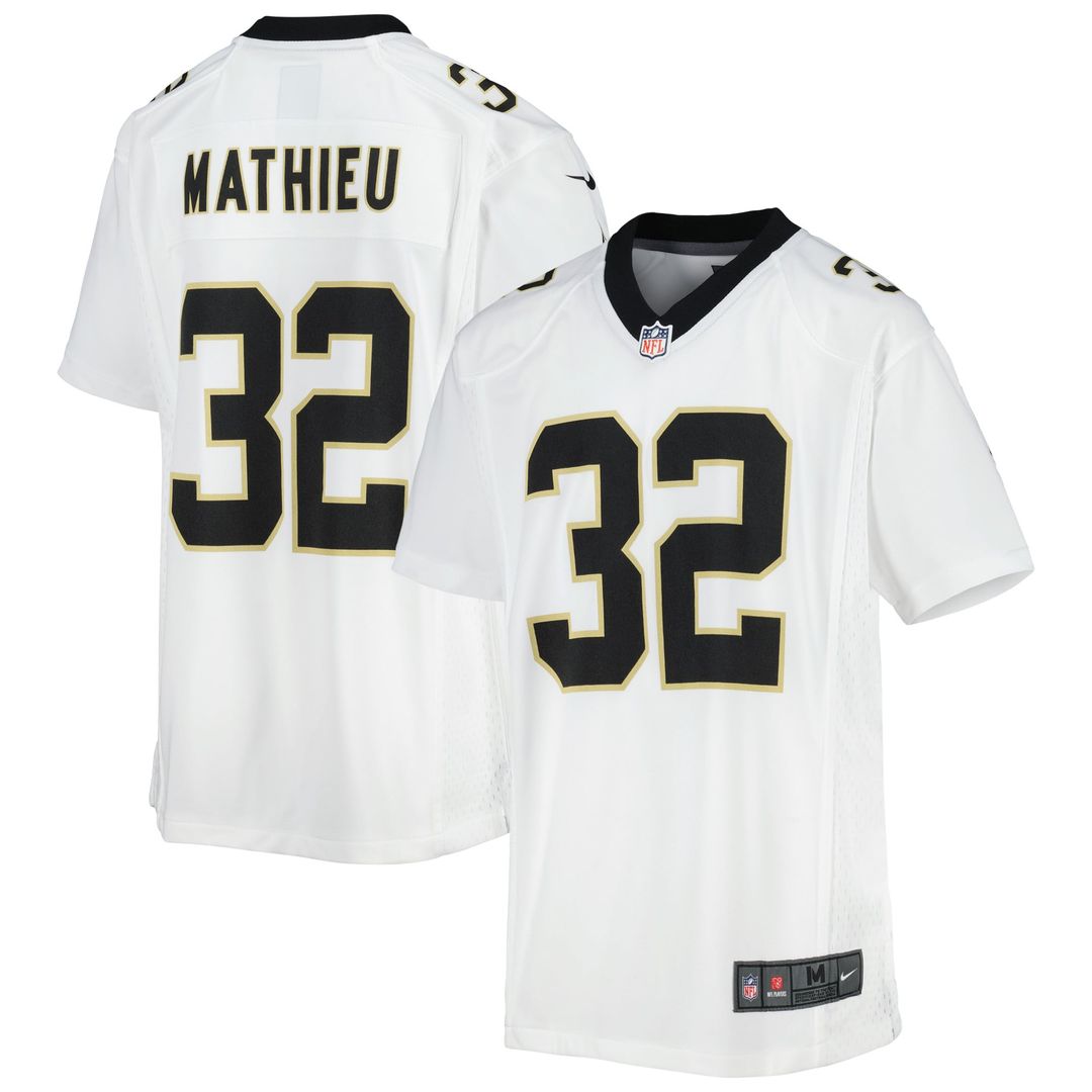 Tyrann Mathieu New Orleans Saints Youth Jersey - Black