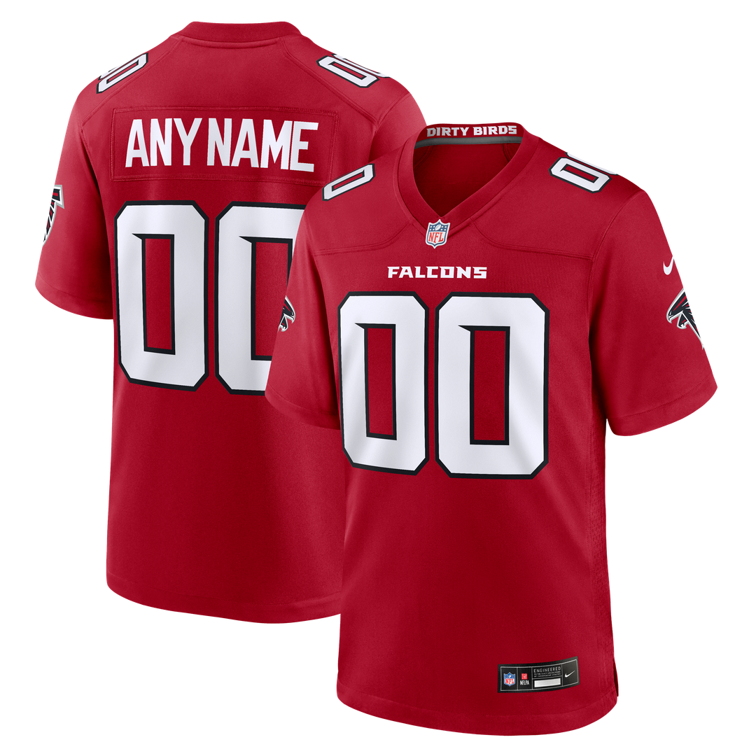 Atlanta Falcons Custom Jersey - Red