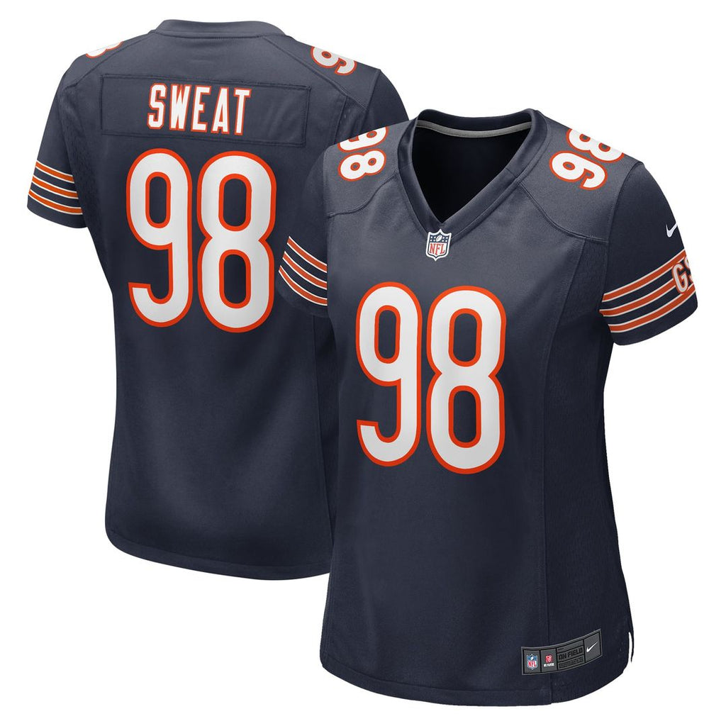 Montez Sweat Chicago Bears Women's Jersey - Navy