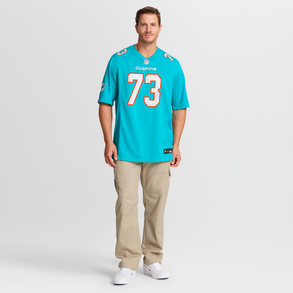 Austin Jackson Miami Dolphins Jersey - Aqua