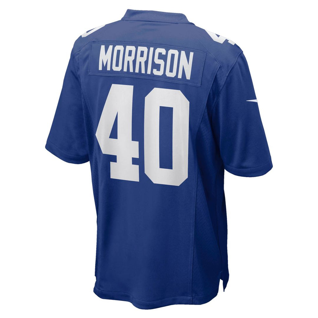 Joe Morrison New York Giants Retired Player Jersey - Royal