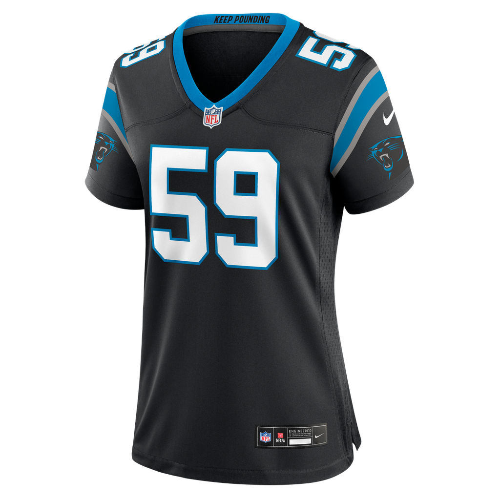 Luke Kuechly Carolina Panthers Women's Team Jersey - Black