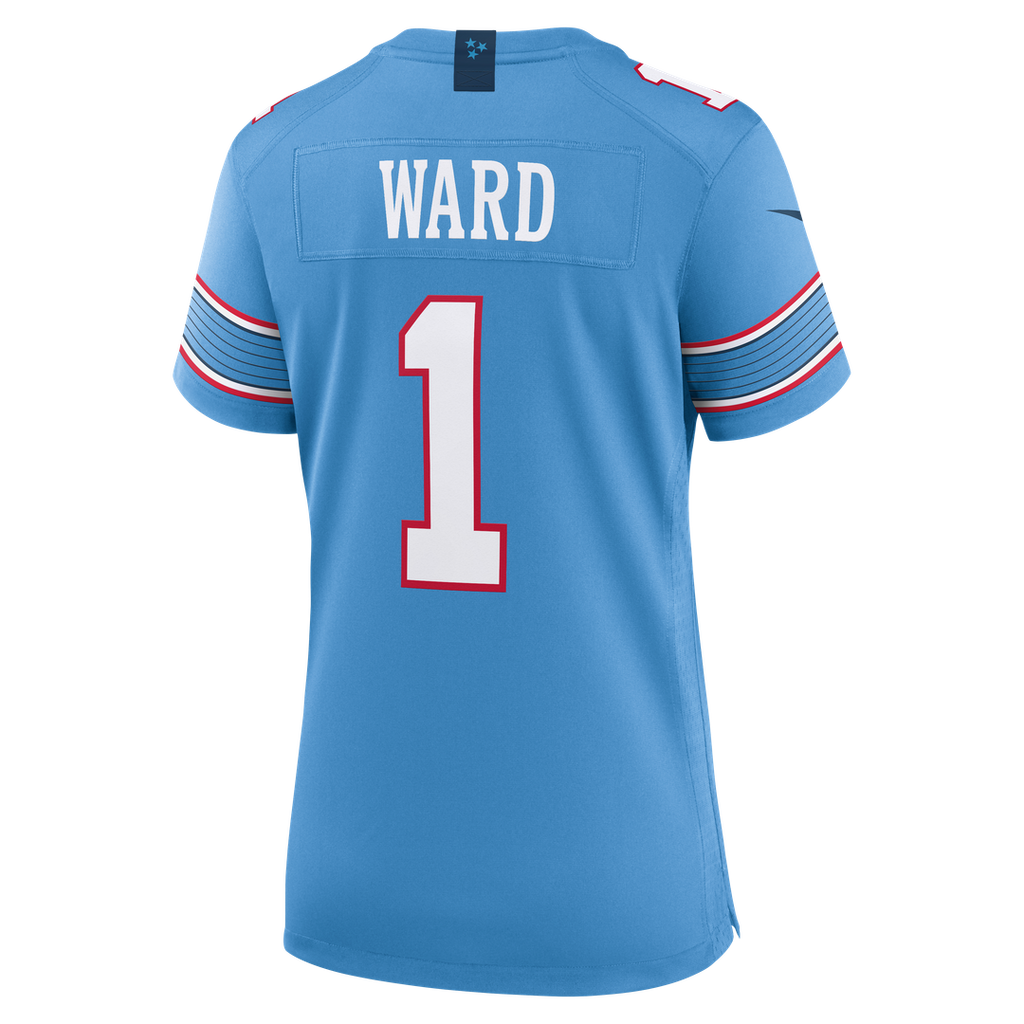 Cameron Ward Tennessee Titans Women's Jersey - White