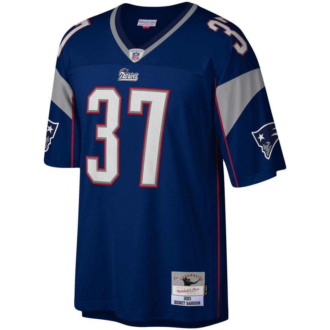 Rodney Harrison New England Patriots Legacy Jersey - Navy