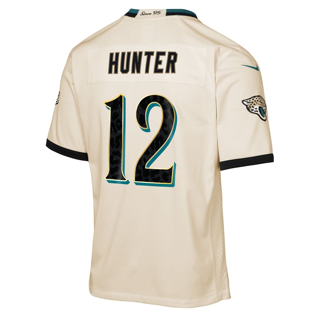 Travis Hunter Jacksonville Jaguars Youth 2026 Rivalries Collection Jersey - Natural
